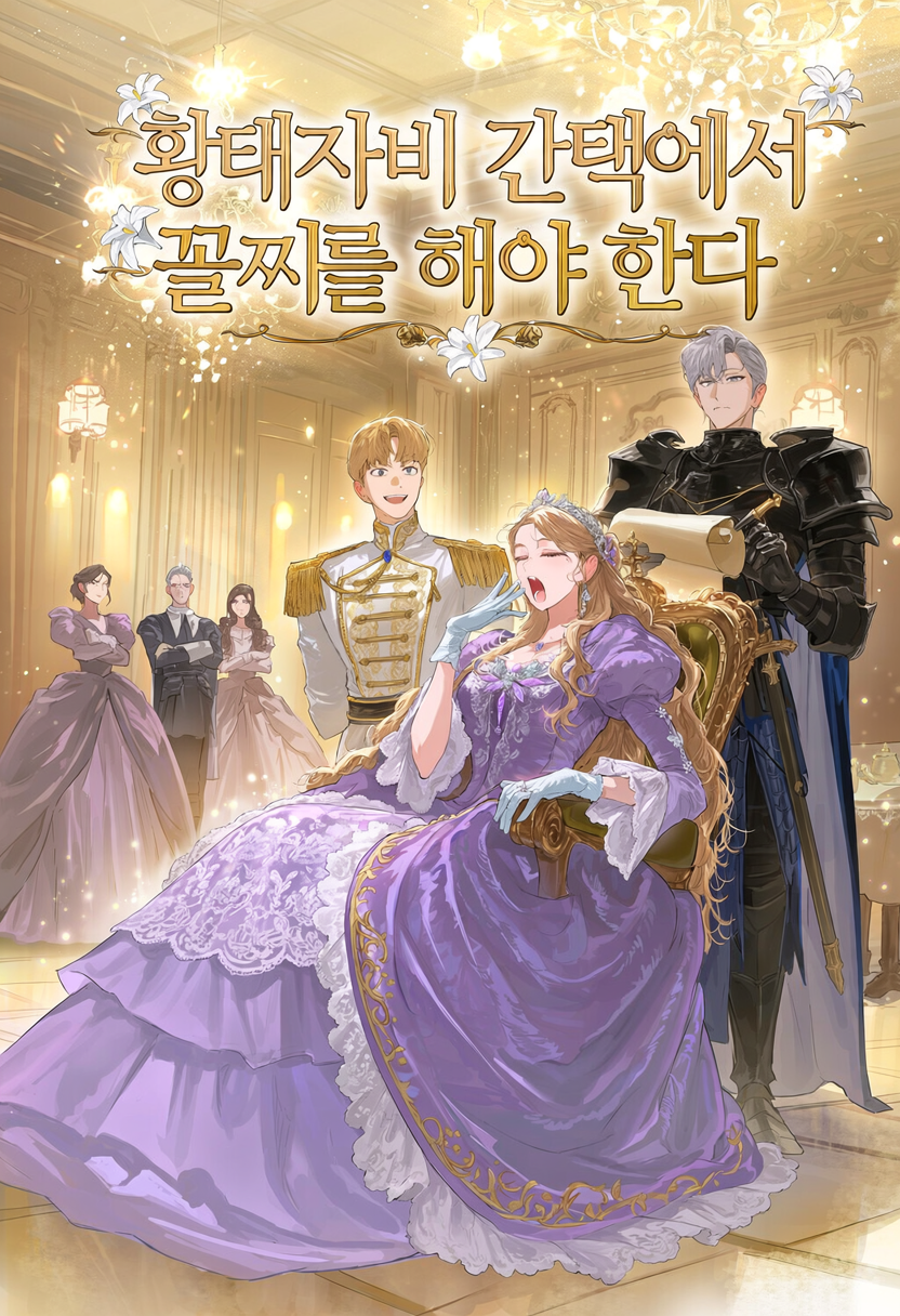 황태자비 간택에서 꼴찌를 해야 한다 표지