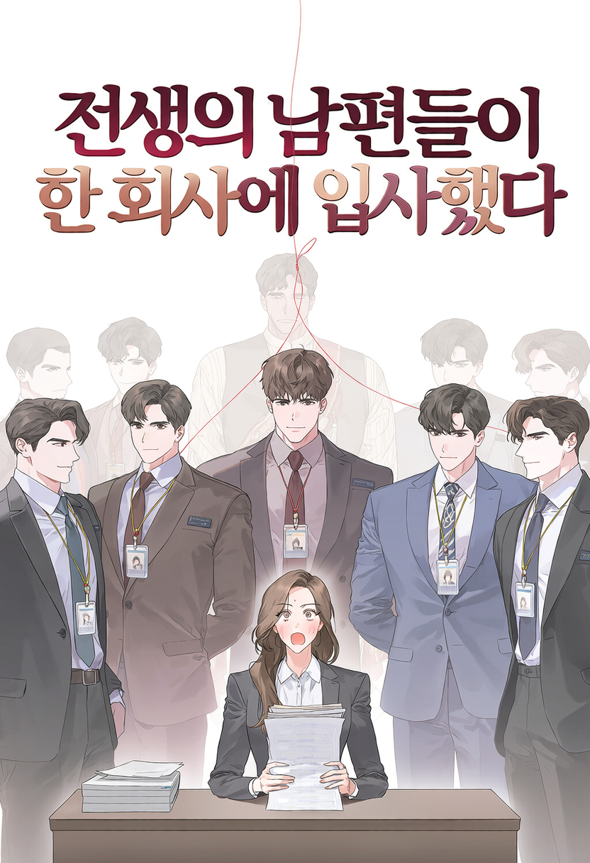 전생의 남편들이 한 회사에 입사했다 표지