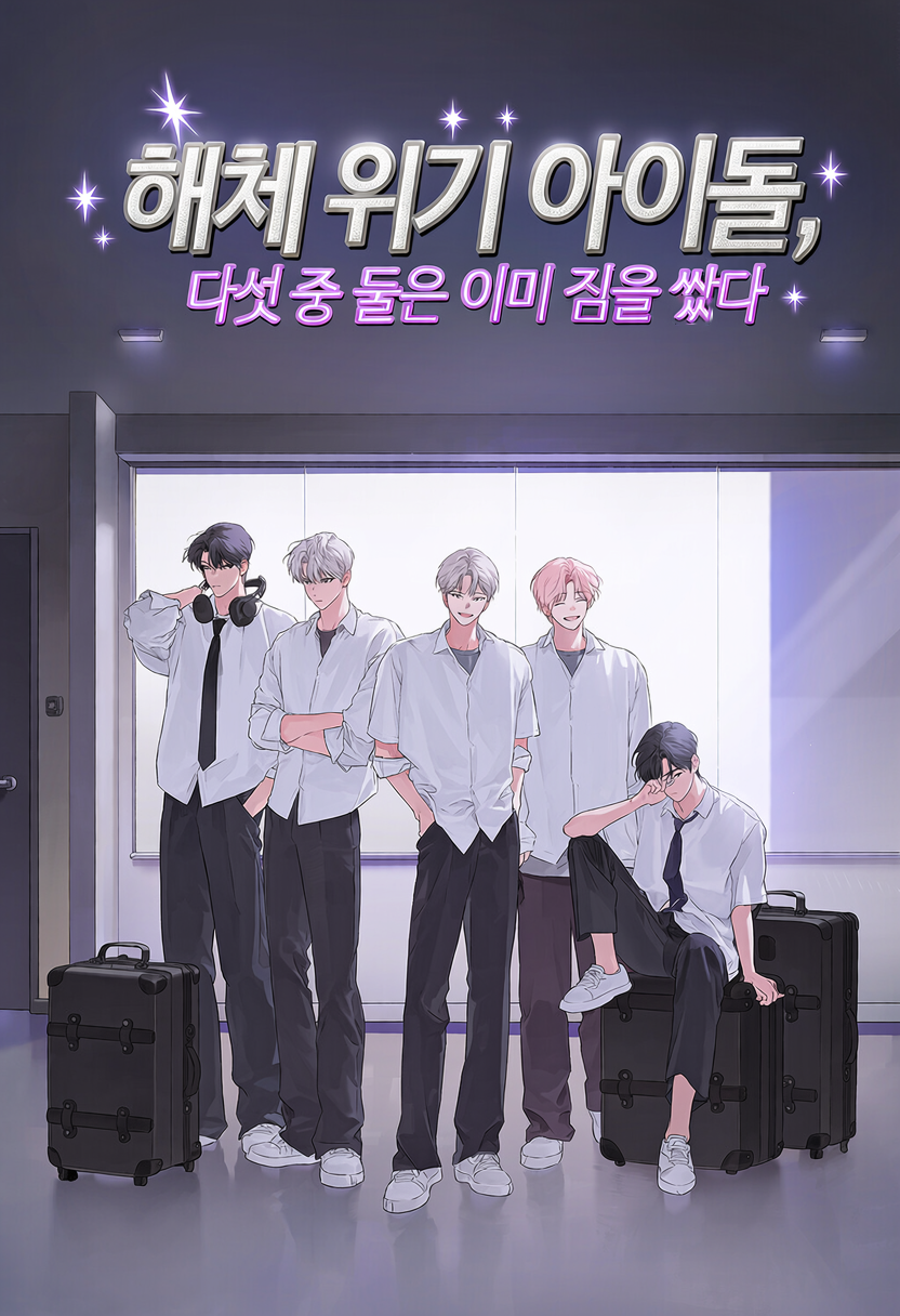 해체 위기 아이돌, 다섯 중 둘은 이미 짐을 쌌다 표지