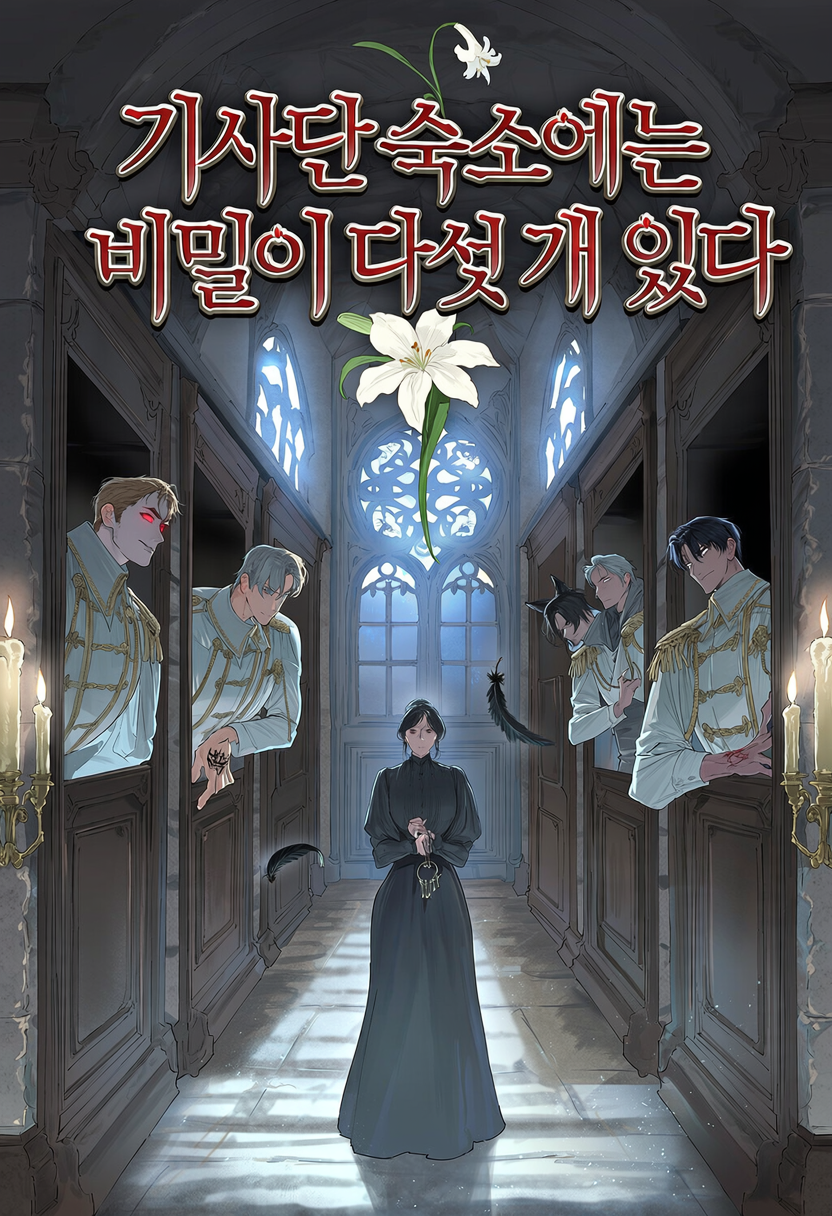 기사단 숙소에는 비밀이 다섯 개 있다 표지