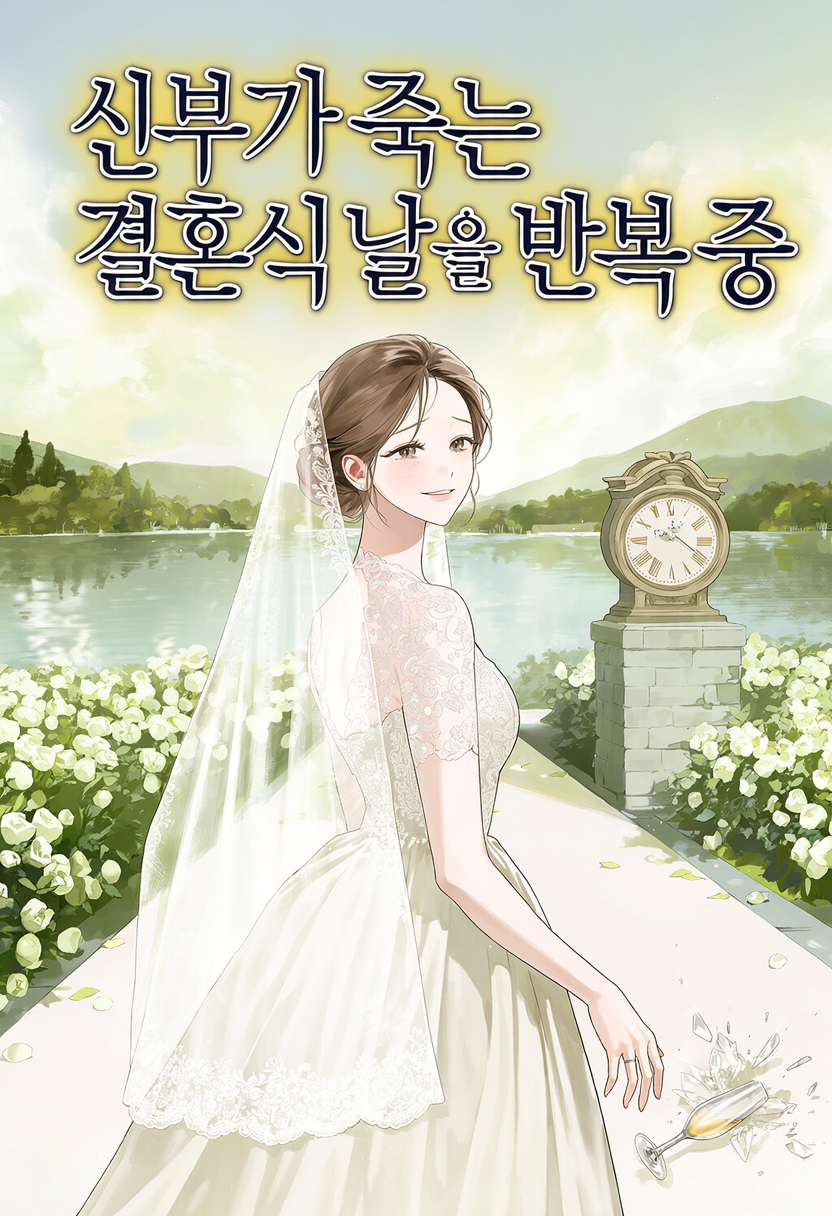 신부가 죽는 결혼식 날을 반복 중 표지