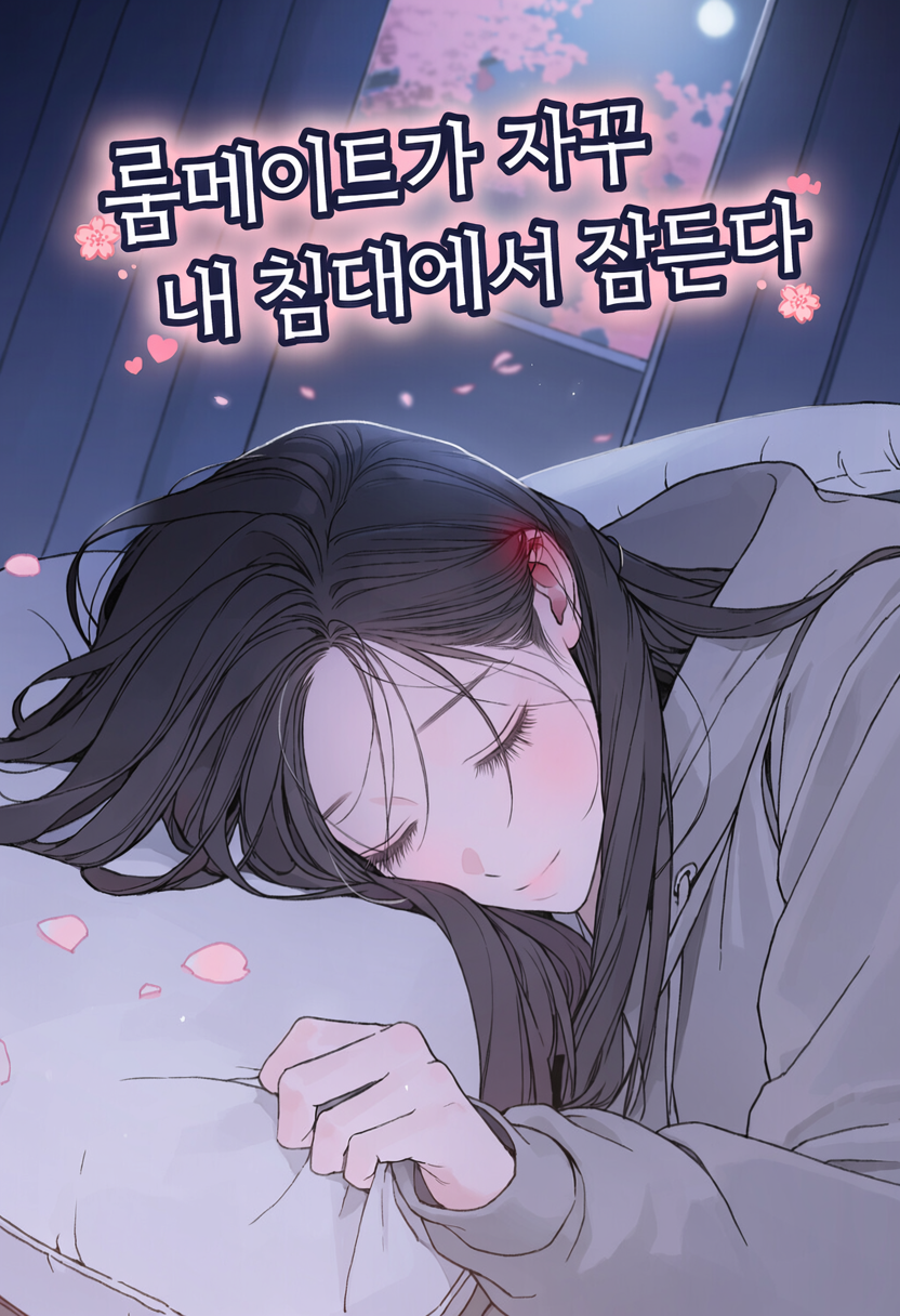 룸메이트가 자꾸 내 침대에서 잠든다 표지