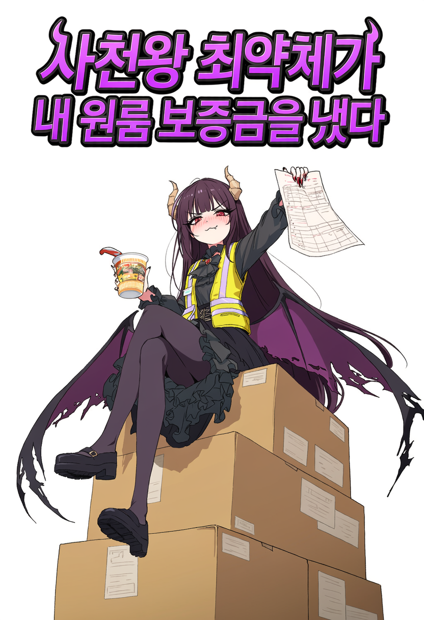 사천왕 최약체가 내 원룸 보증금을 냈다 표지