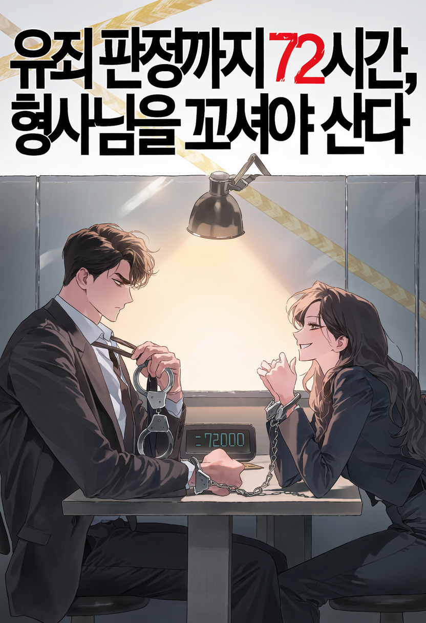 유죄 판정까지 72시간, 형사님을 꼬셔야 산다 표지