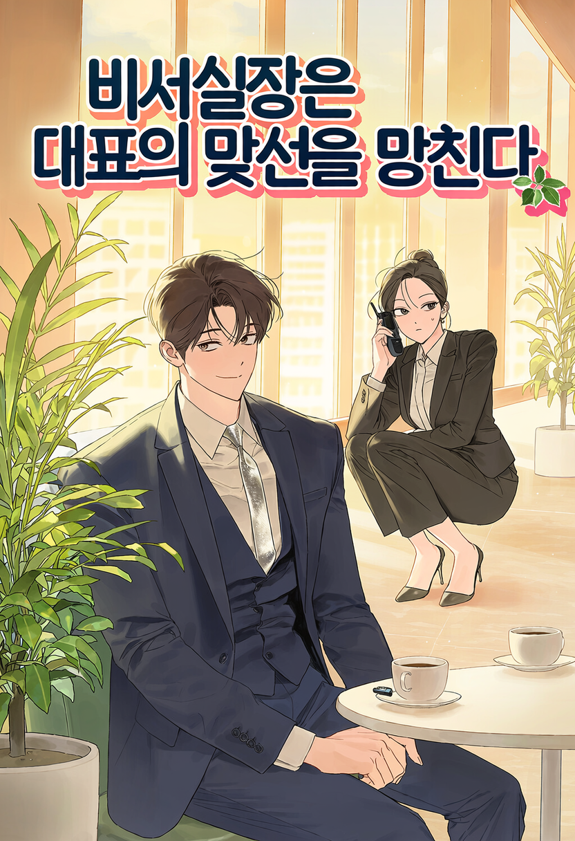 비서실장은 대표의 맞선을 망친다 표지