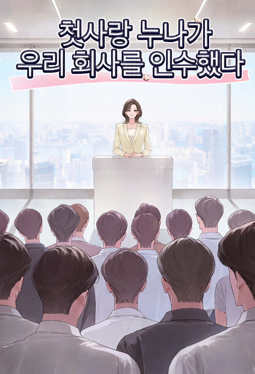 첫사랑 누나가 우리 회사를 인수했다 표지