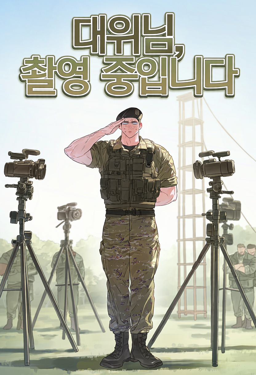 대위님, 촬영 중입니다 표지