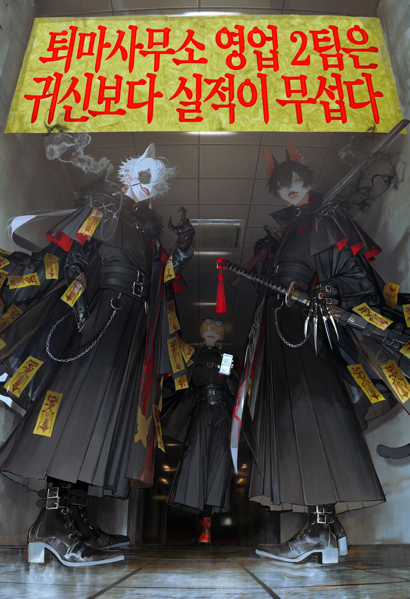 퇴마사무소 영업 2팀은 귀신보다 실적이 무섭다 표지