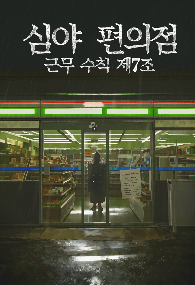 심야 편의점 근무 수칙 제7조 표지