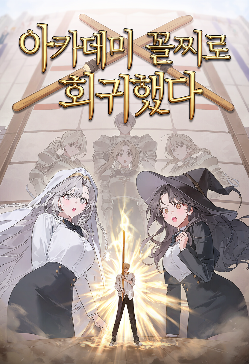 아카데미 꼴찌로 회귀했다 표지
