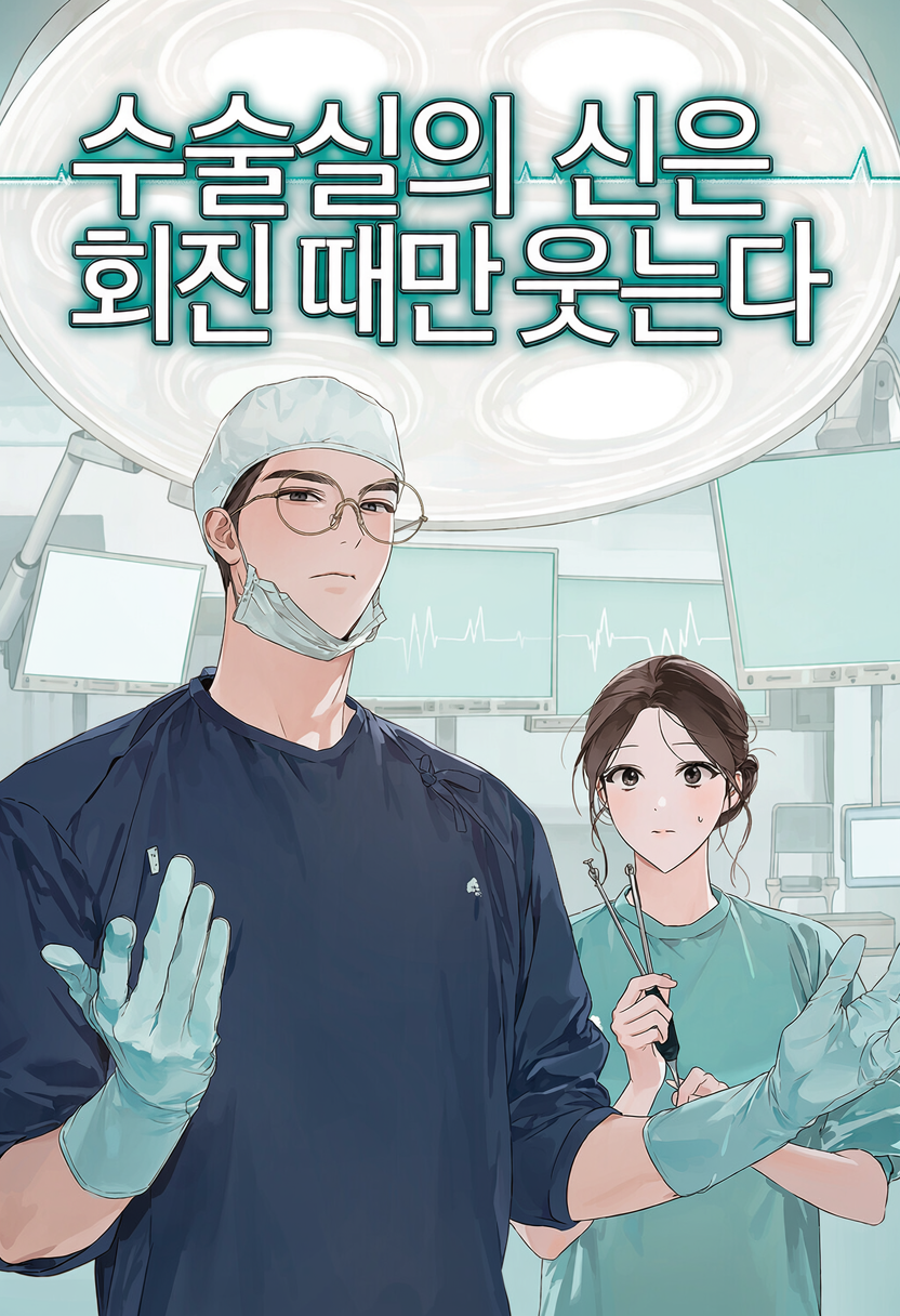 수술실의 신은 회진 때만 웃는다 표지