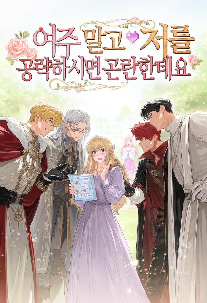 여주 말고 저를 공략하시면 곤란한데요 표지