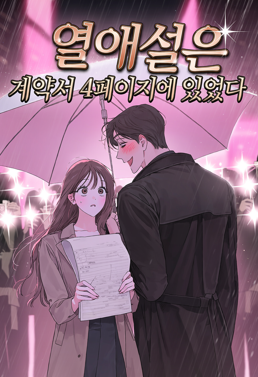 열애설은 계약서 4페이지에 있었다 표지