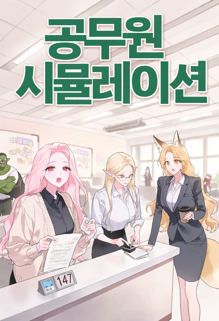 공무원 시뮬레이션 표지