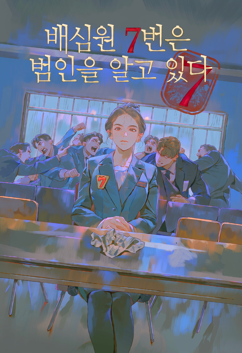 배심원 7번은 범인을 알고 있다 표지